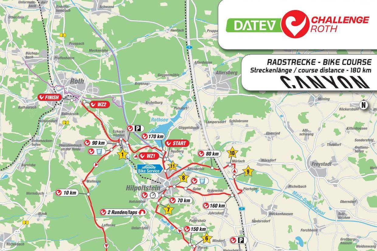 CHALLENGE ROTH 2025: der Streckencheck