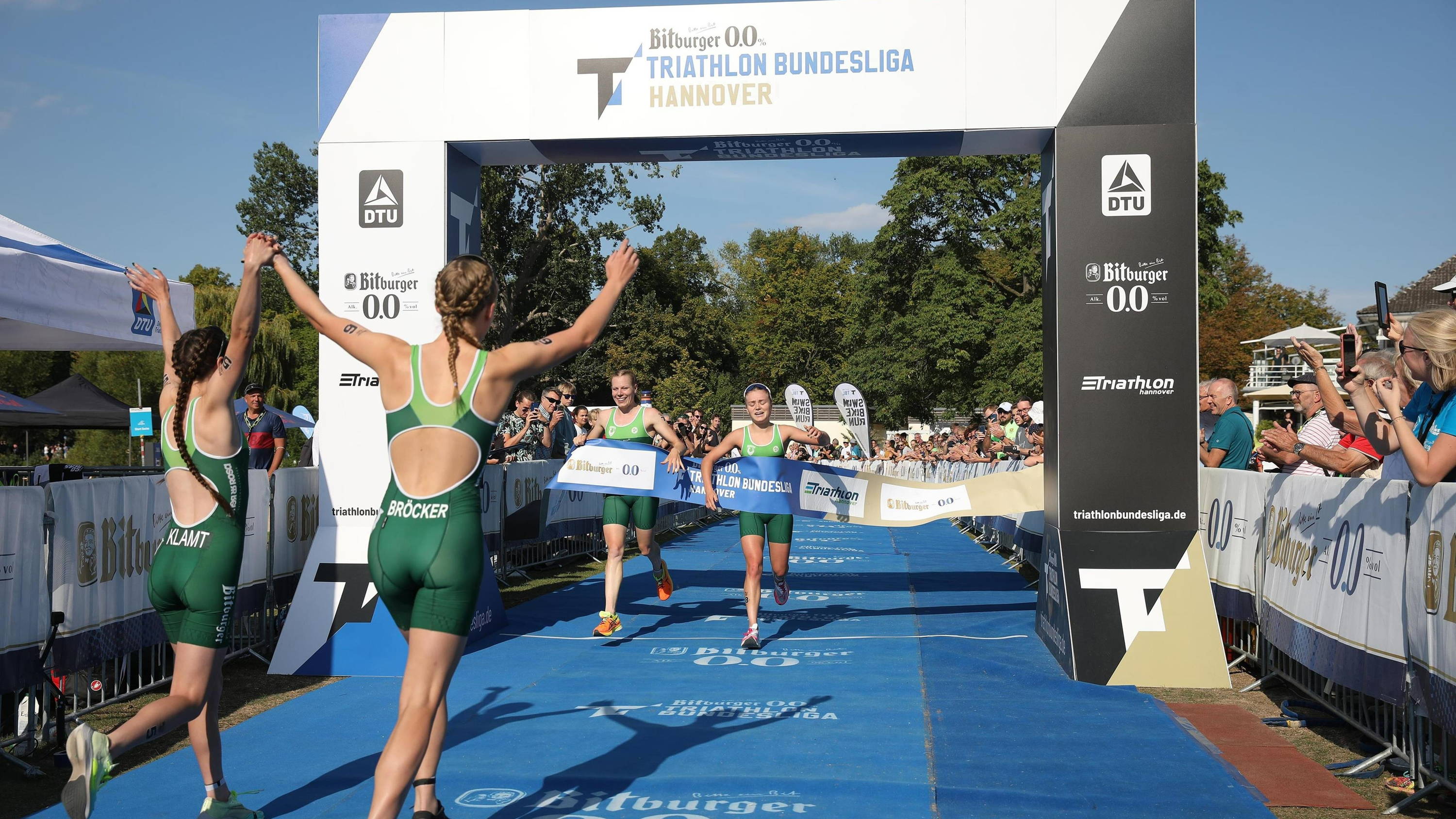 Traumhaftes Triathlon-Wochenende am Maschsee: Beste Bedingungen, tolle Zuschauerkulisse