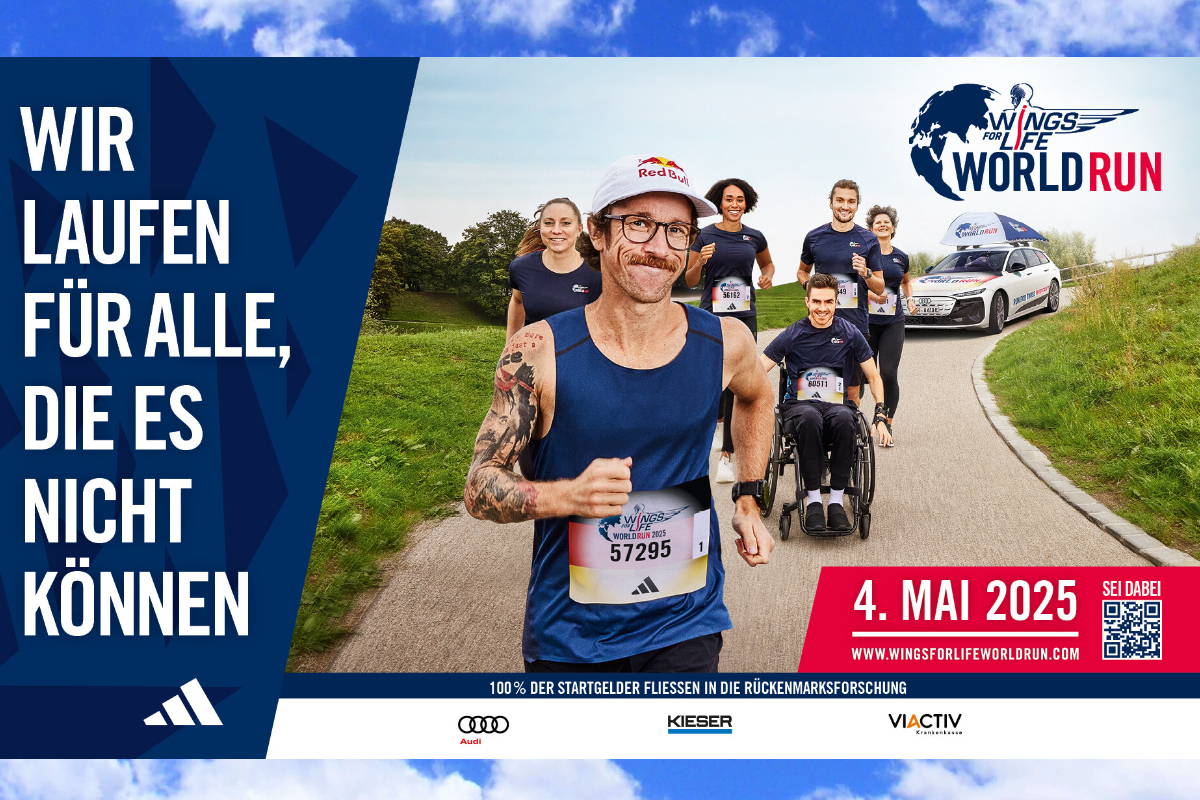 Wings for Life World Run am 4. Mai 2025