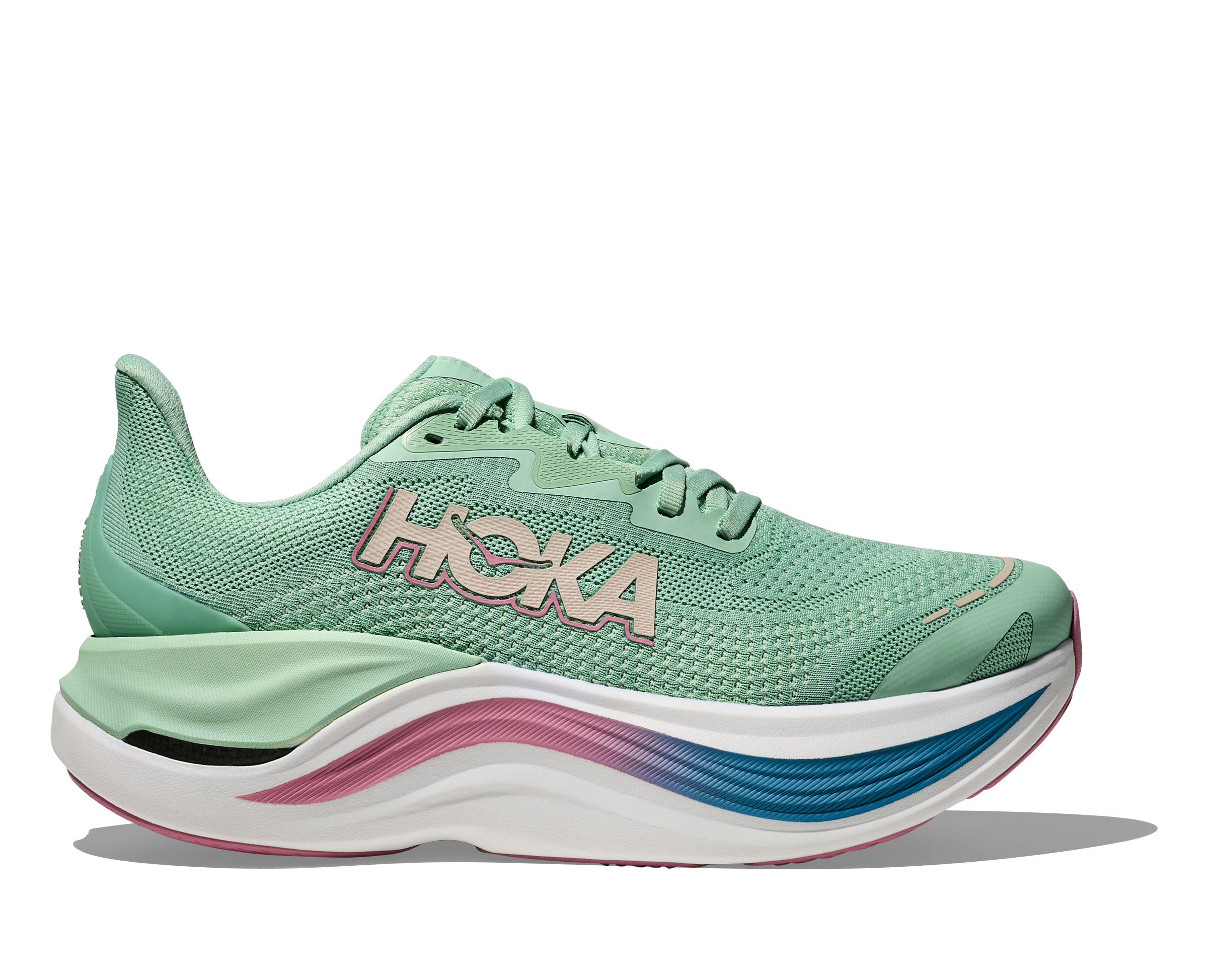 Hoka Skyward X, Laufschuh, Damen, Jadeite/Dried Rose