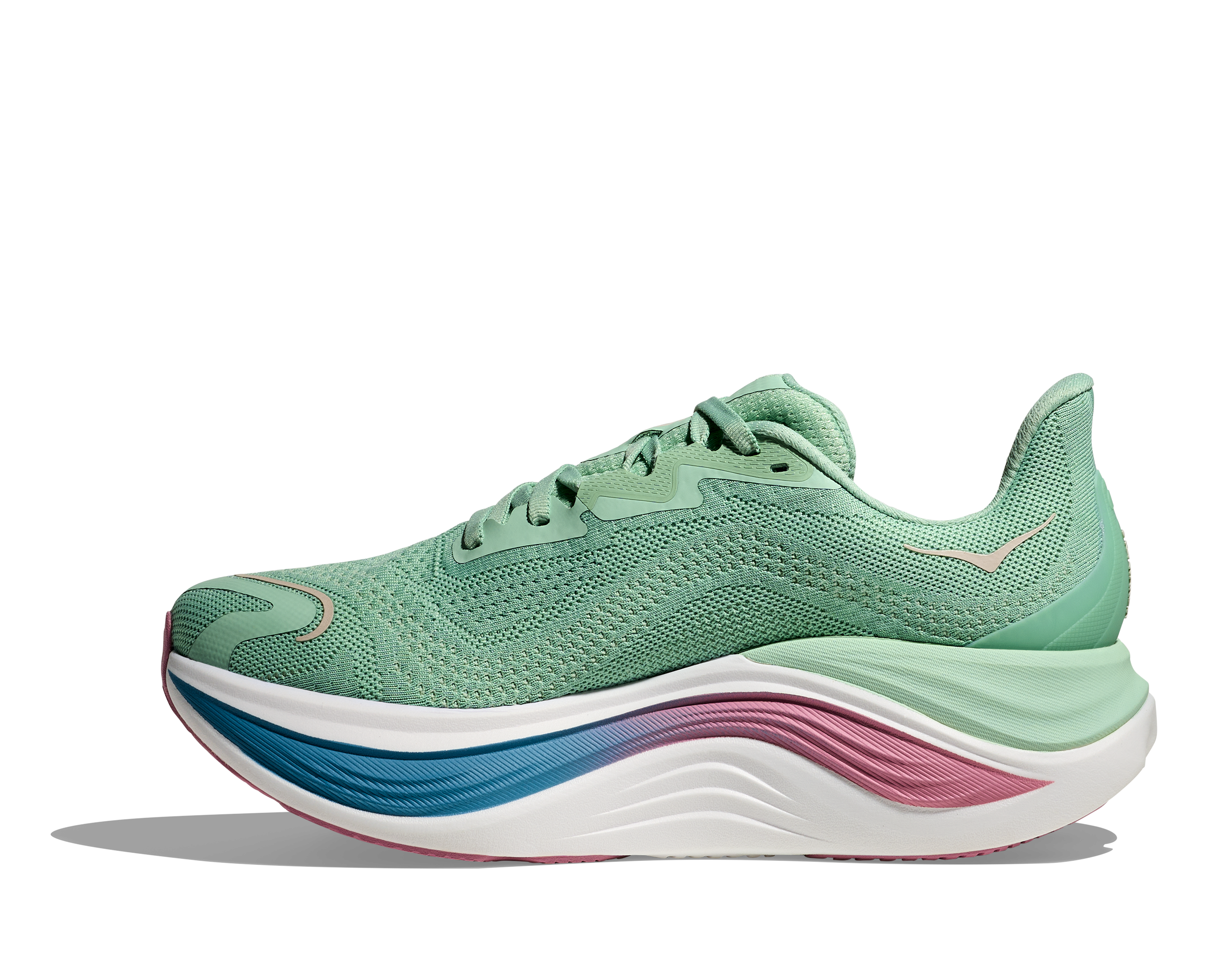 Hoka Skyward X, Laufschuh, Damen, Jadeite/Dried Rose