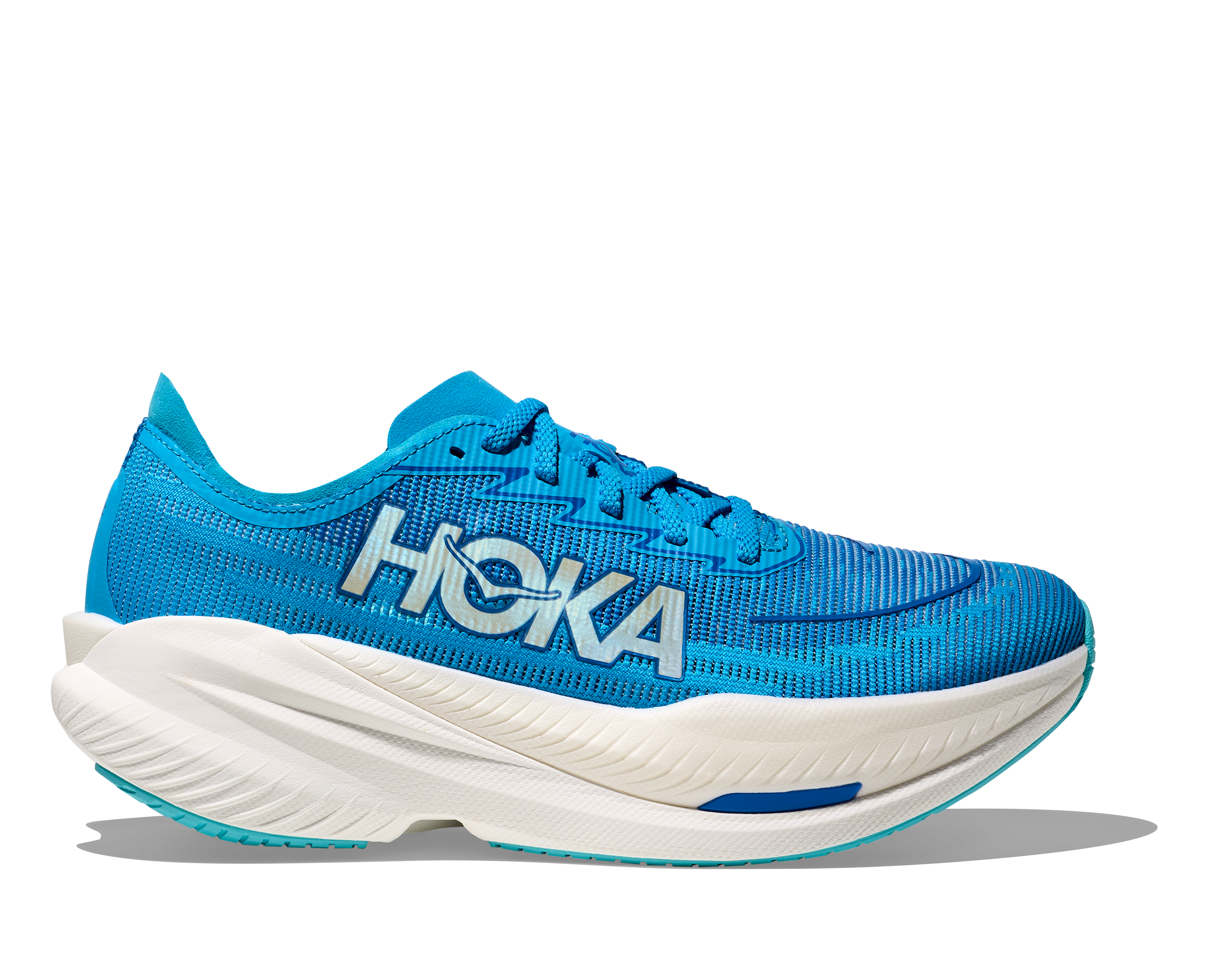 Hoka Mach X 2, Laufschuhe, Herren, Skyward Blue/Electric Cobalt
