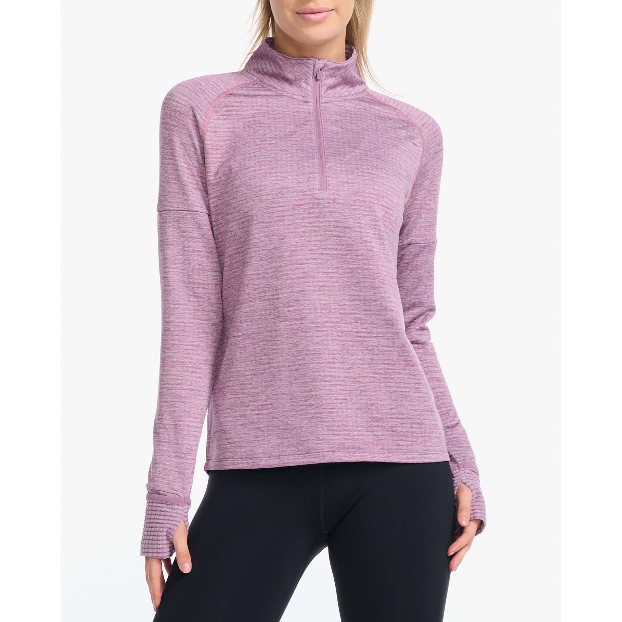 2XU Ignition 1/4 Zip, Damen, flieder/orchidee
