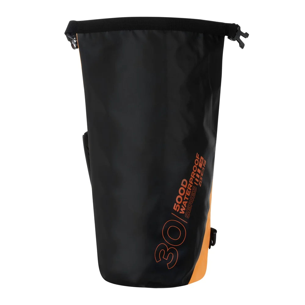 ZONE3 30L Waterproof Dry Bag, black/orange