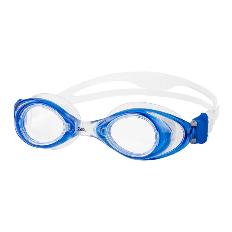 Zoggs Vision Neutral, Optische-Schwimmbrille, Clear/Blue/Clear