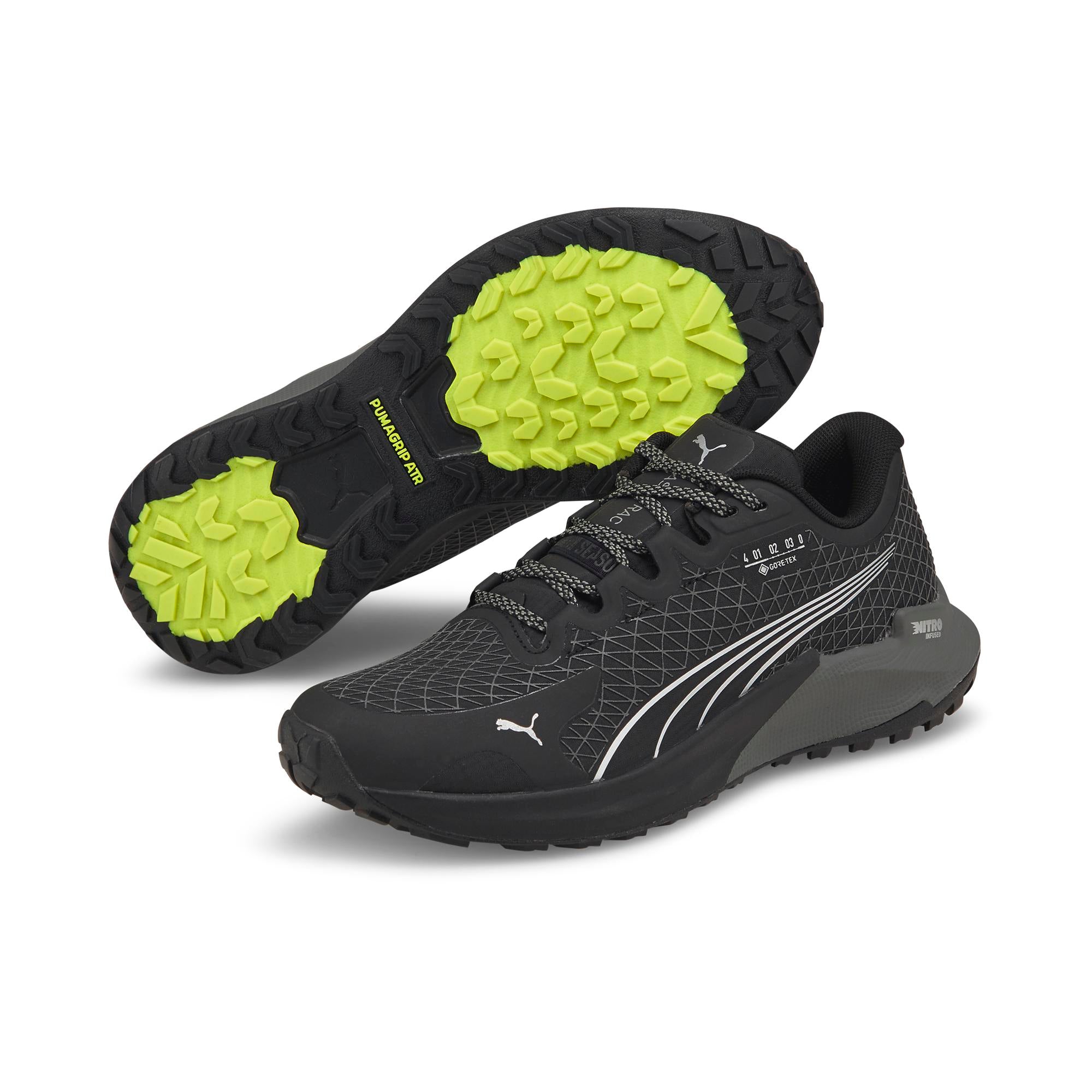 Puma Fast-Trac Nitro GTX, Damen, Puma Black-Castlerock