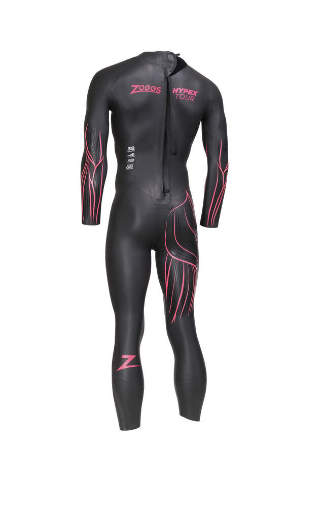 Zoggs Hypex TOUR FS, Black/Red, Neoprenanzug, Herren 2025