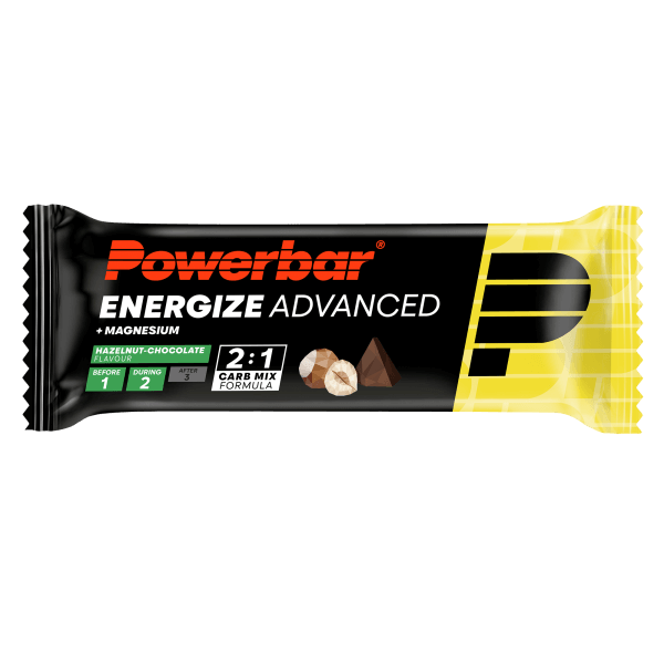 Powerbar Energize Advanced Riegel, Haselnuss/Schokolade, 55g