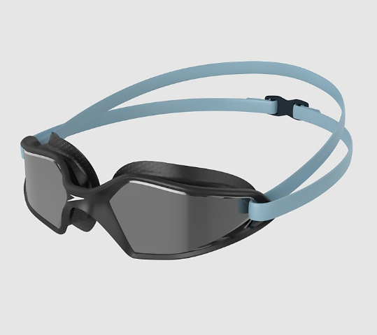 Speedo Hydropulse Mirror, Schwimmbrille, Grey/Silver