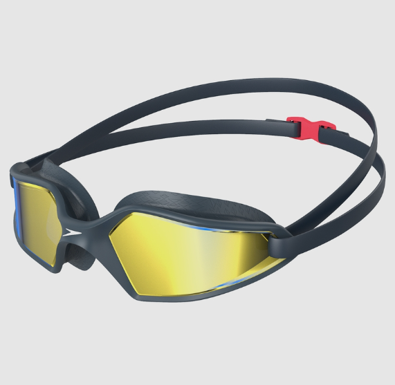 Speedo Hydropulse Mirror, Schwimmbrille, Navy/Blue