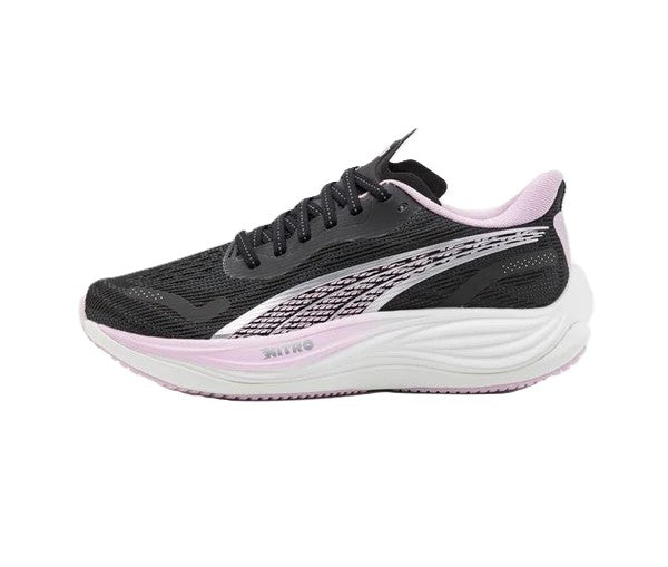 Puma Velocity NITRO™ 3, Damen, PUMA Black/PUMA Silver Grape Mist