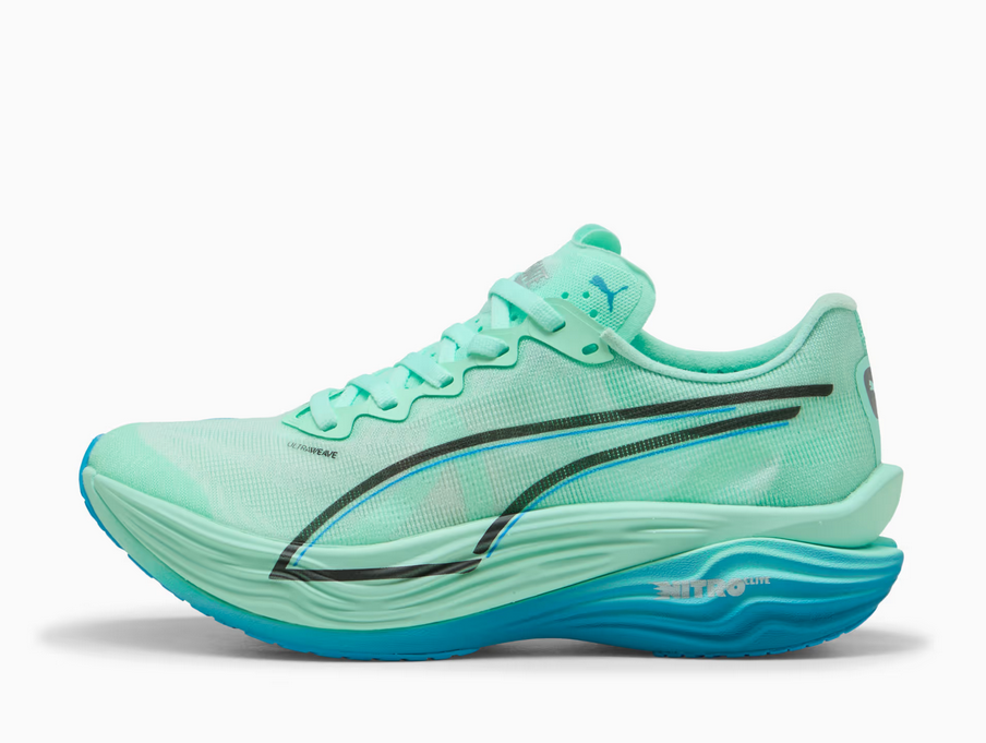 Puma Deviate Nitro Elite 3, Laufschuh, Damen, Mint Melt/ Speed Blue