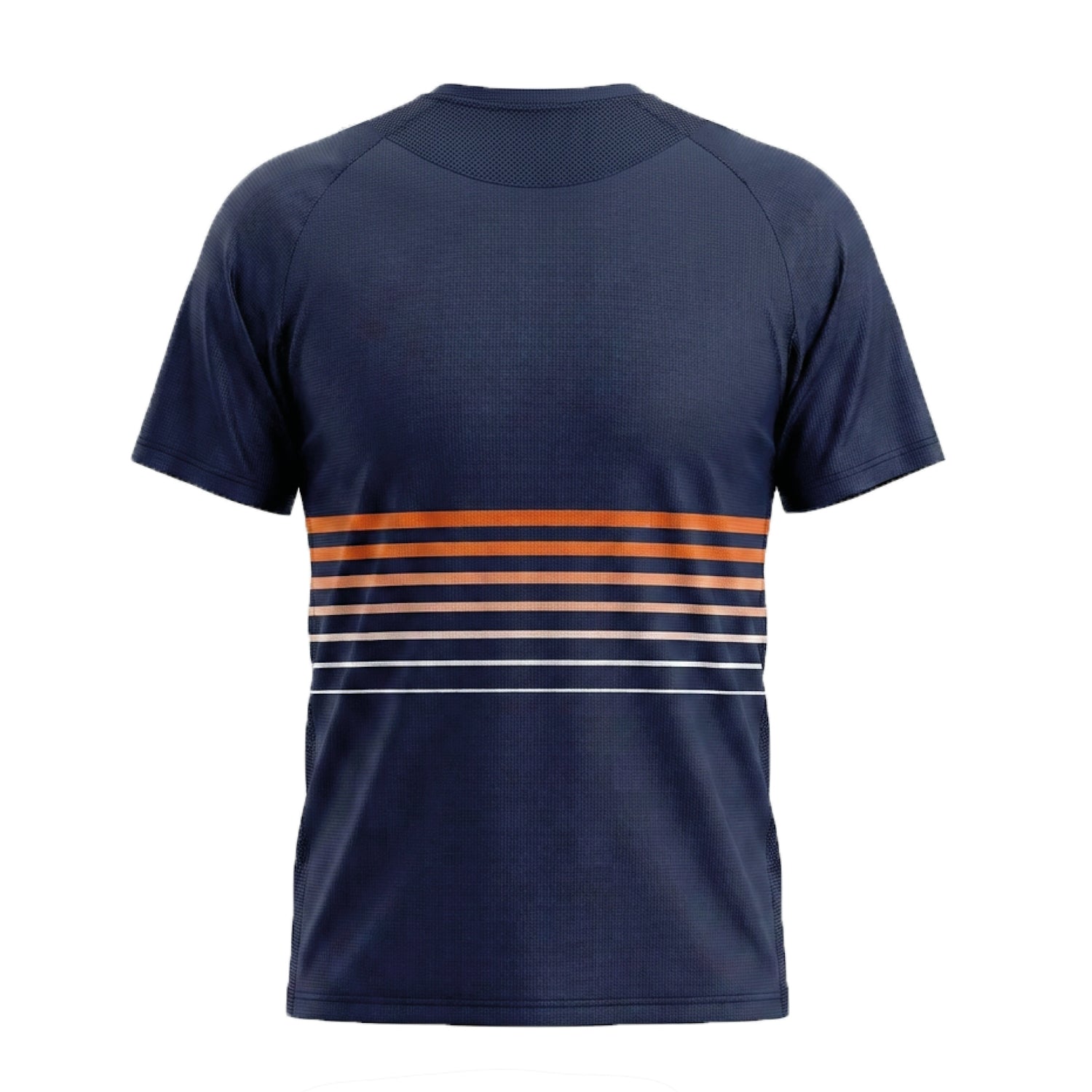 Trinovate Elite Kurzarm-Laufshirt, marine-glow, von hinten