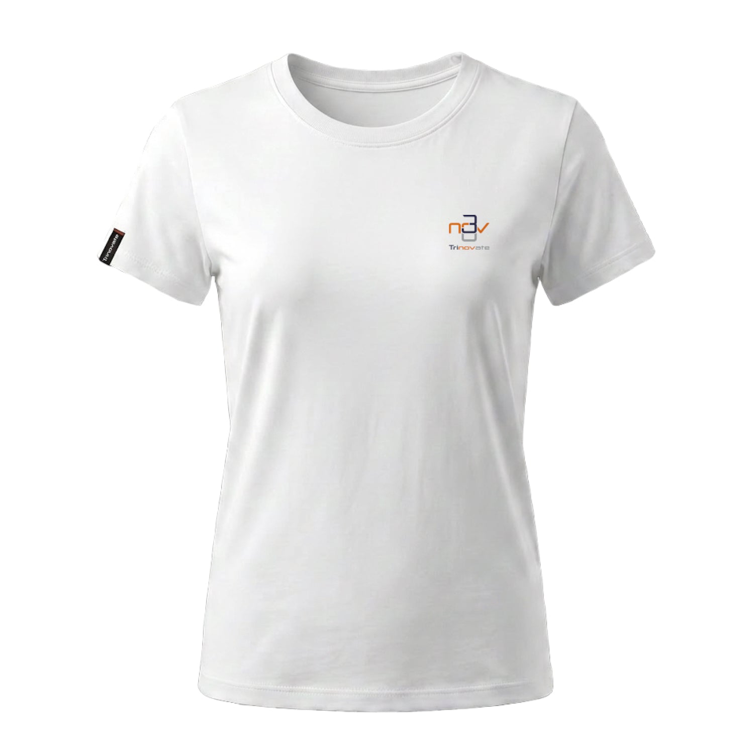 Trinovate Essential T-Shirt, Damen, weiß, Ansicht von vorn