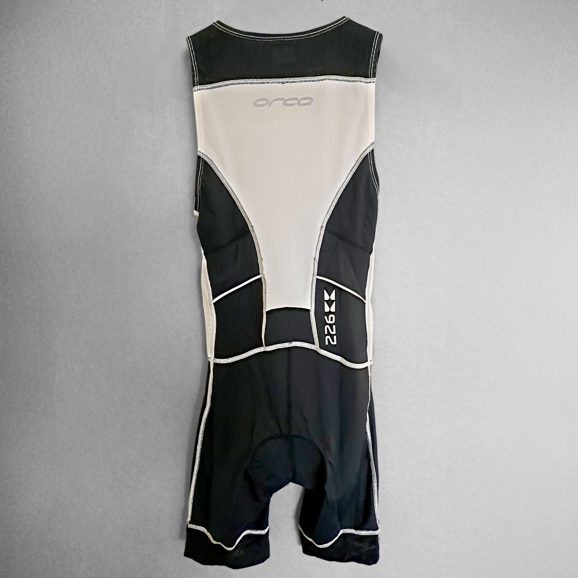 Orca 226 Kompress Racesuit, Herren, schwarz/weiß, B-Ware, kein Umtausch
