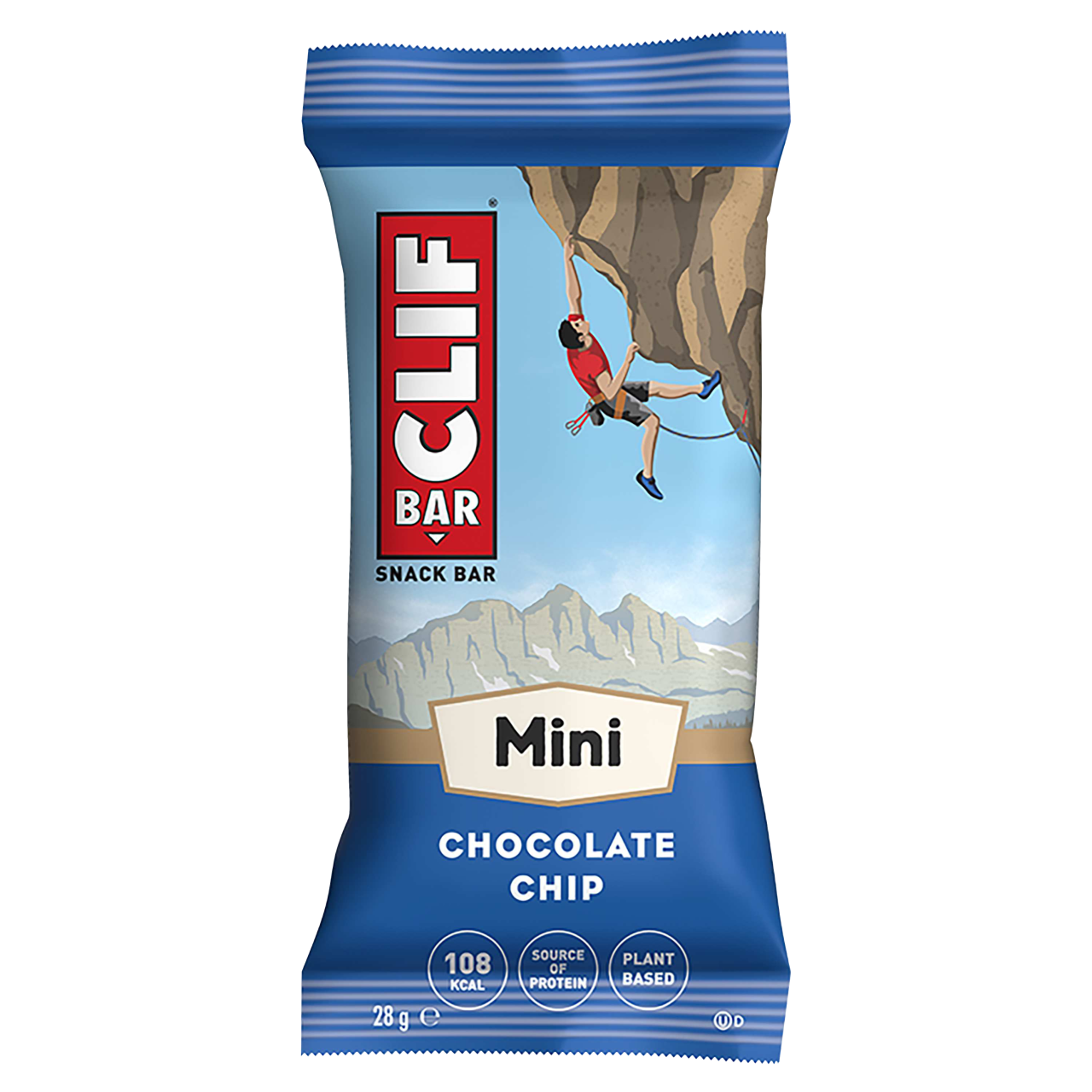 CLIF BAR Energie Riegel Mini, 28g, Chocolate Chip