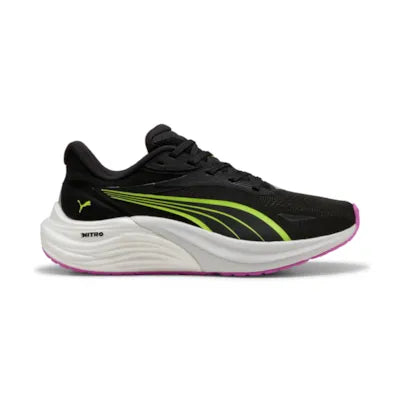 Puma Electrify Nitro 4, Laufschuhe, Damen, Puma Black/Yellow Alert