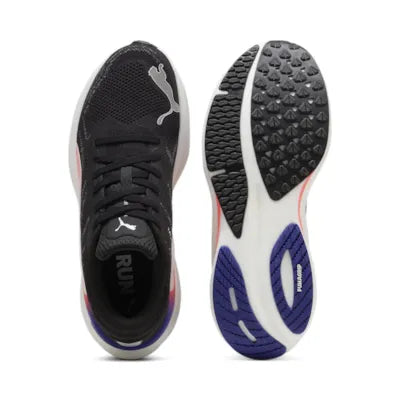 Puma Magnify NITRO 2, Laufschuhe, Herren, PUMA Black/Lapis Lazuli/Sunset Glow