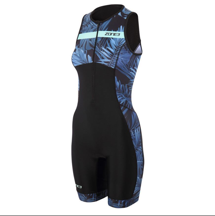 Zone3 Activate Plus Tropical Palm Trisuit Damen