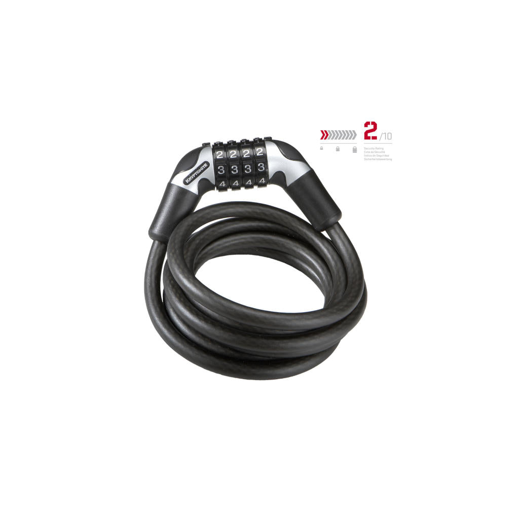 Kryptonite Kryptoflex 1018 Combo Cable 180 cm, Fahrradschloss