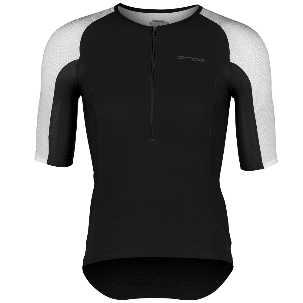 Orca Athlex Sleev Top, Herren, schwarz/weiß
