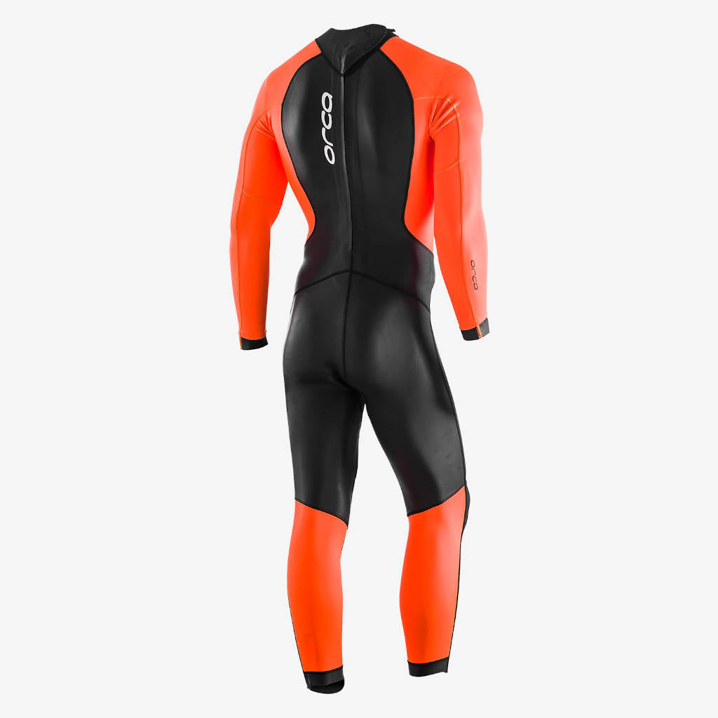 Orca Openwater Core HI-VIS, Neoprenanzug, Herren, schwarz/orange, 2023