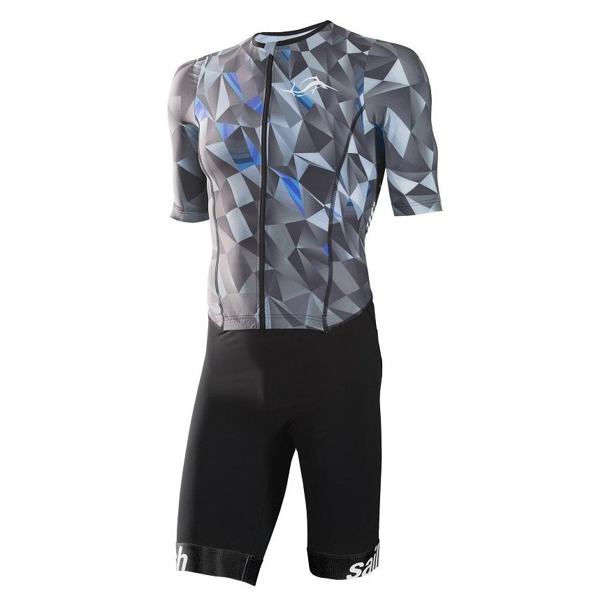 Sailfish Aerosuit Comp Square, Herren, schwarz/blau/graphit