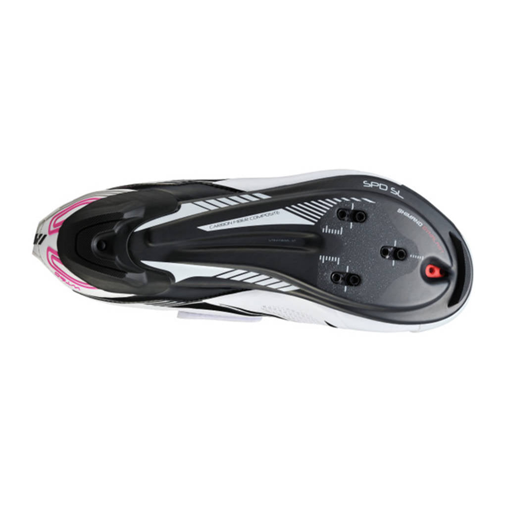 Shimano Fahrradschuh SH-WT60, Damen, weiß/schwarz/pink