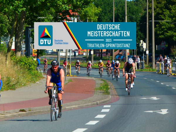 Altersklassen-DM Sprintdistanz beim City Triathlon Bremen am 13. August 2023