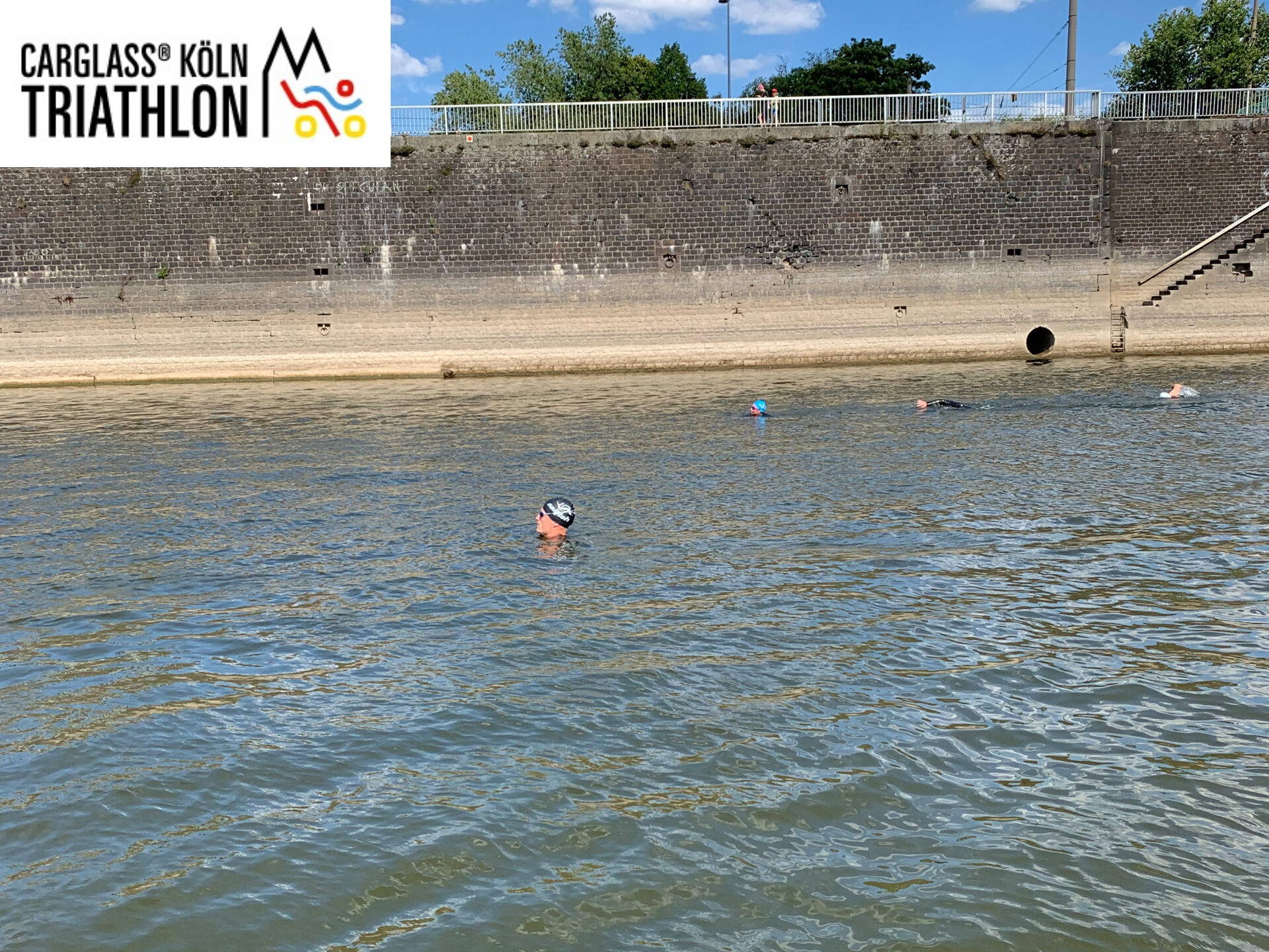 "Dat Wasser vun Kölle is jot" - Schwimmen im Rhein ist möglich