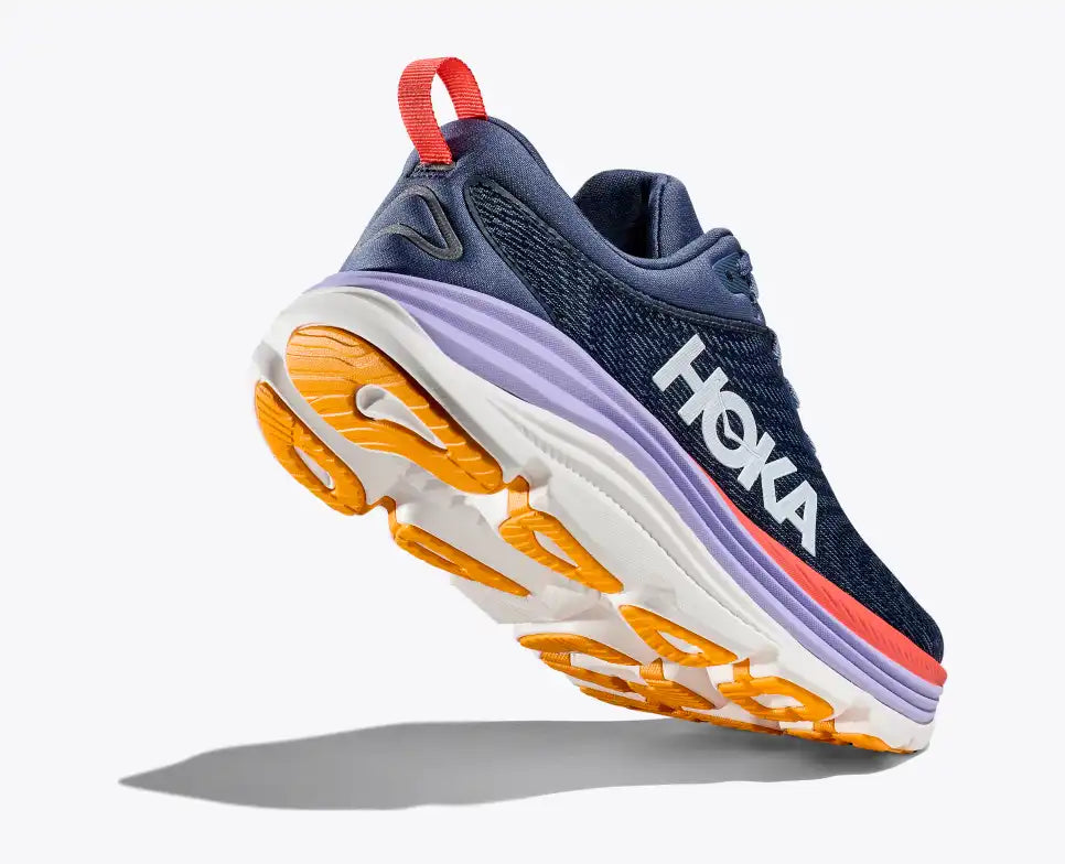 Hoka Gaviota 5, Laufschuh, Damen, Anchor/Grapefruit