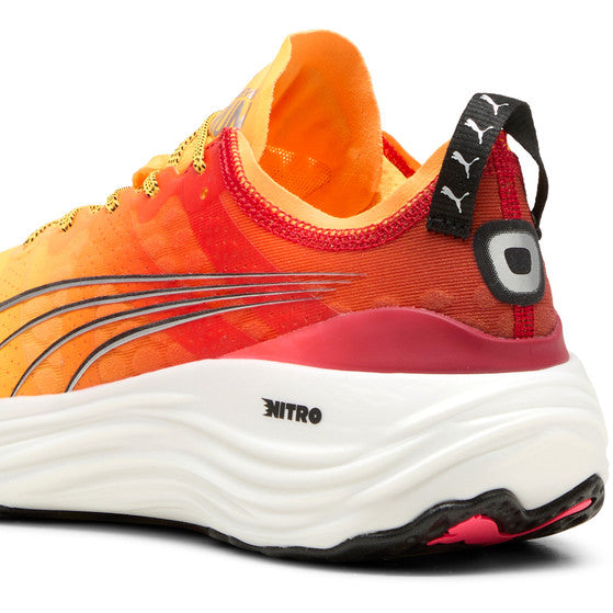 Puma ForeverRun NITRO, Laufschuhe, Herren, Sun Stream-Sunset Glow-PUMA White