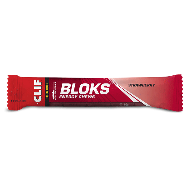 CLIF BAR BLOKS ENERGY CHEWS, Energy Chews, Strawberry