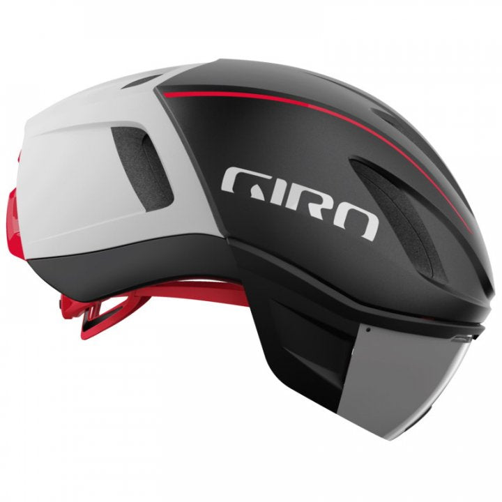 Giro Vanquish Mips, Fahrradhelm, matt schwarz/weiß/rot