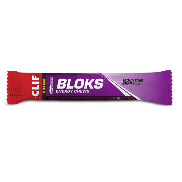 CLIF BAR BLOKS ENERGY CHEWS, Energy Chews, Mountain Berry