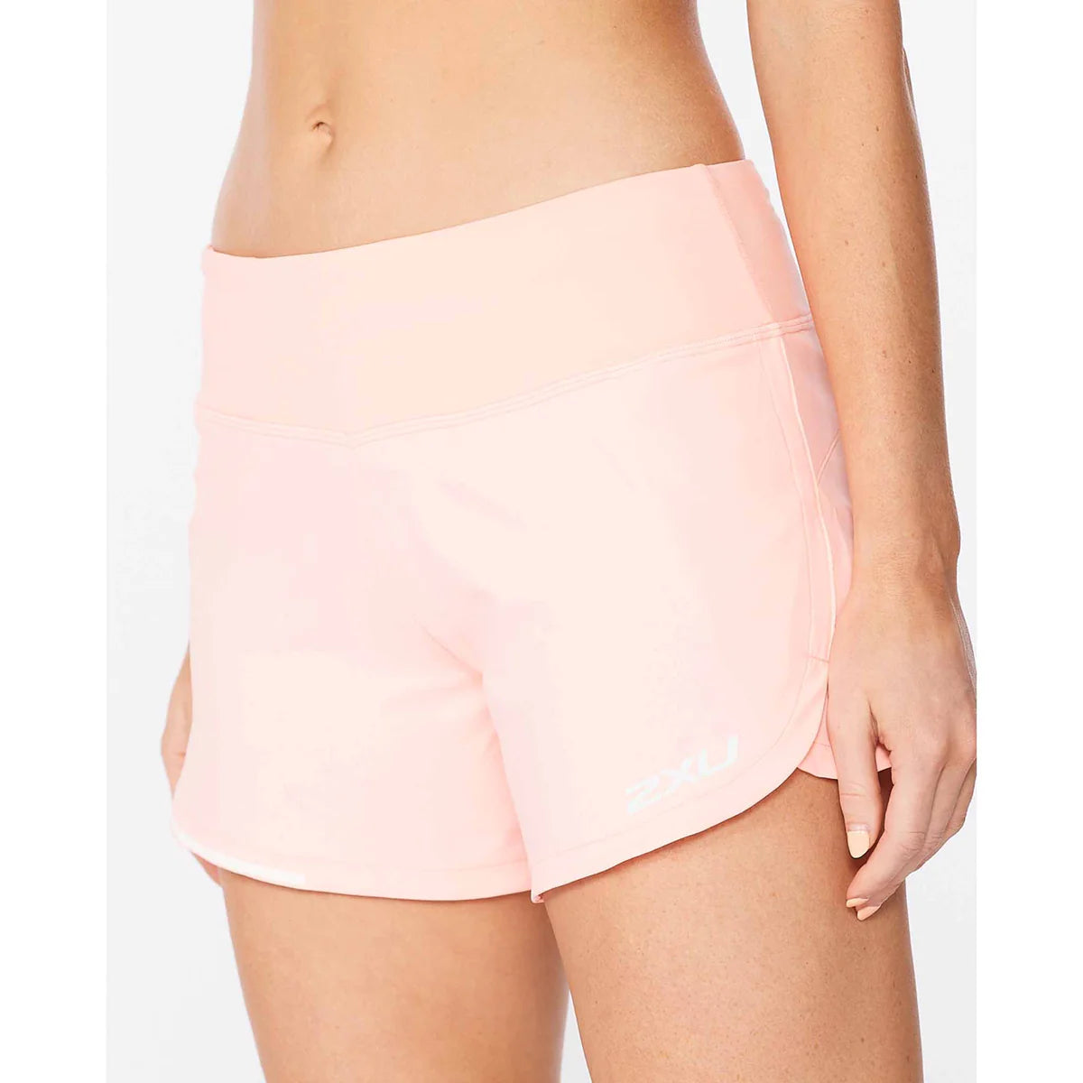 2XU Aero 4 Inch Short, Laufshort, Damen, hellpink