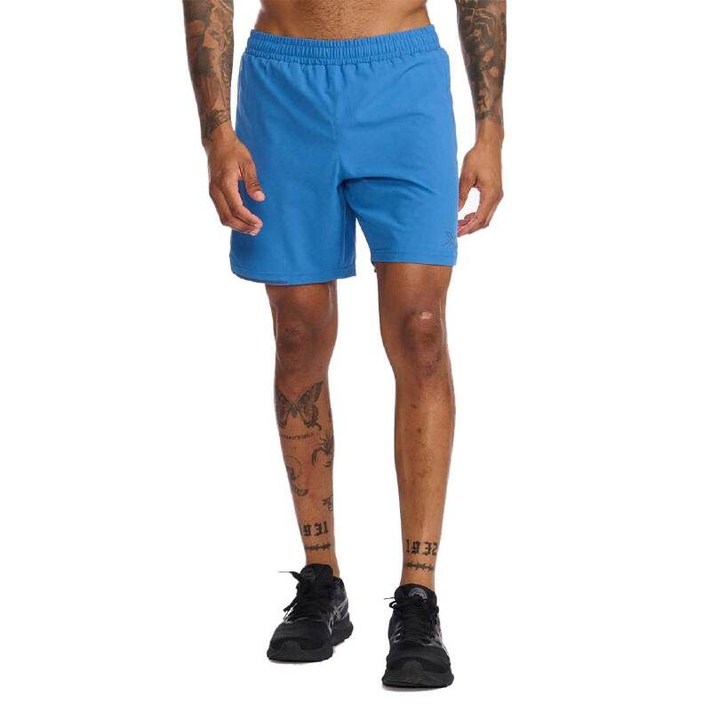 2XU Aero 7 Inch Short, Laufhose, Herren, blau