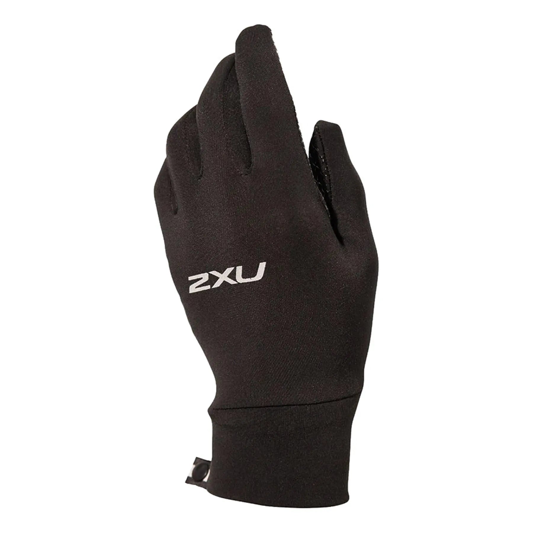 2XU Run Glove, Handschuhe, Damen, Black/Silver