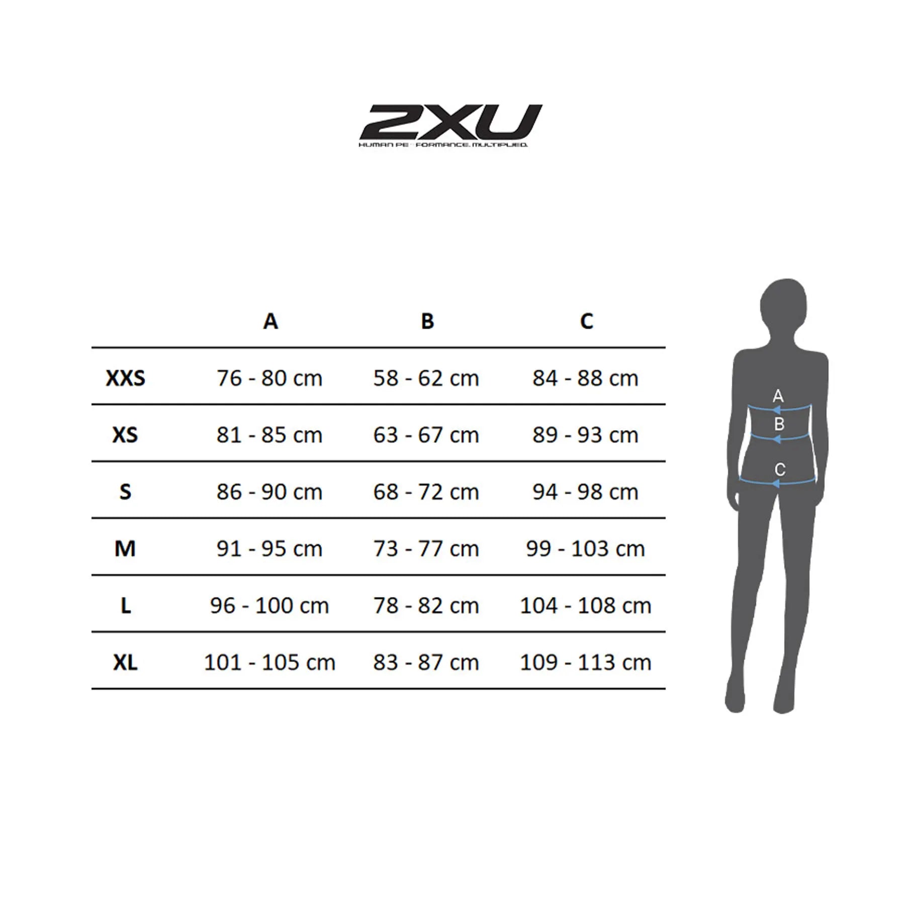 2XU Motion Crop, Damen, rot