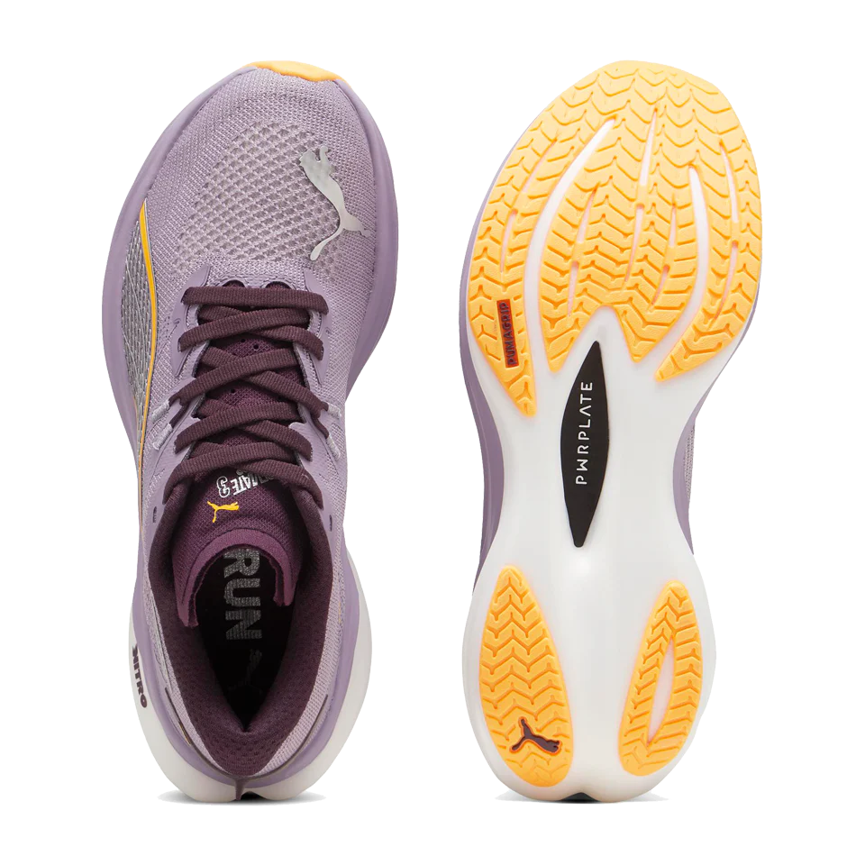 Puma Magnify NITRO 2, Laufschuhe, Damen, Pale Plum-Sun Stream-Midnight Plum-PUMA White