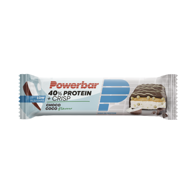 Powerbar 40 % Protein Crisp Riegel, Choco Coco, 40 g