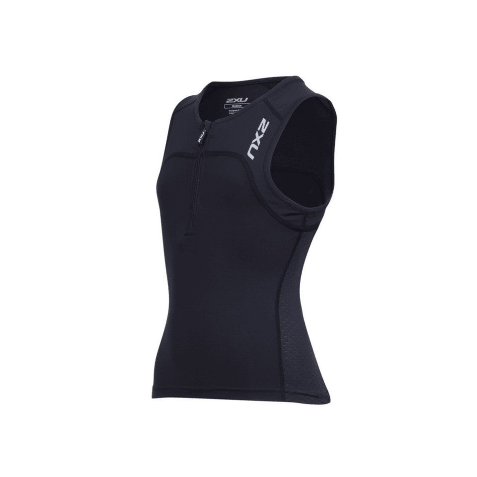 2XU Active Youth Tri Singlet, Kinder, Black/Black