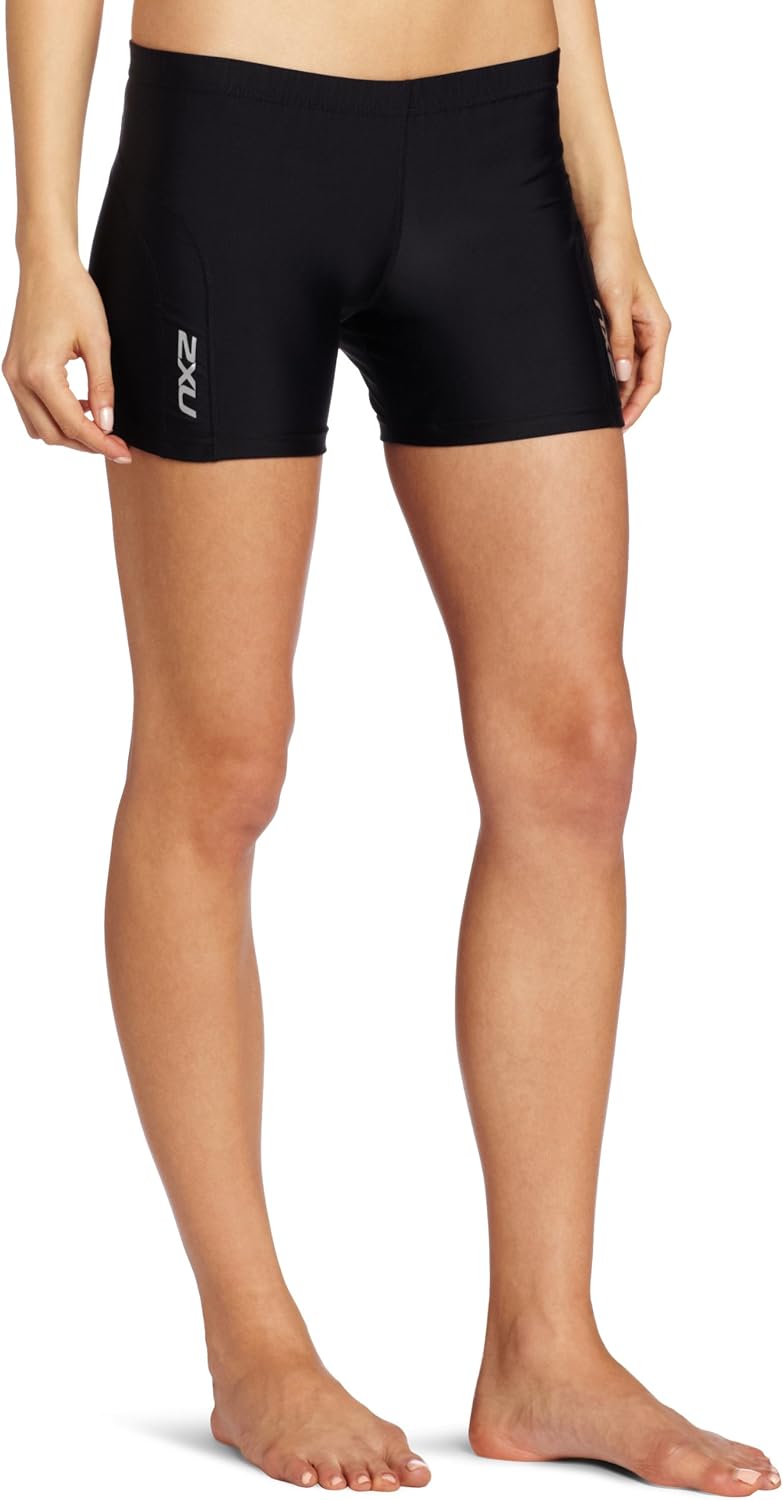 2XU Hipster Fit Short, Kinder/Damen, Black