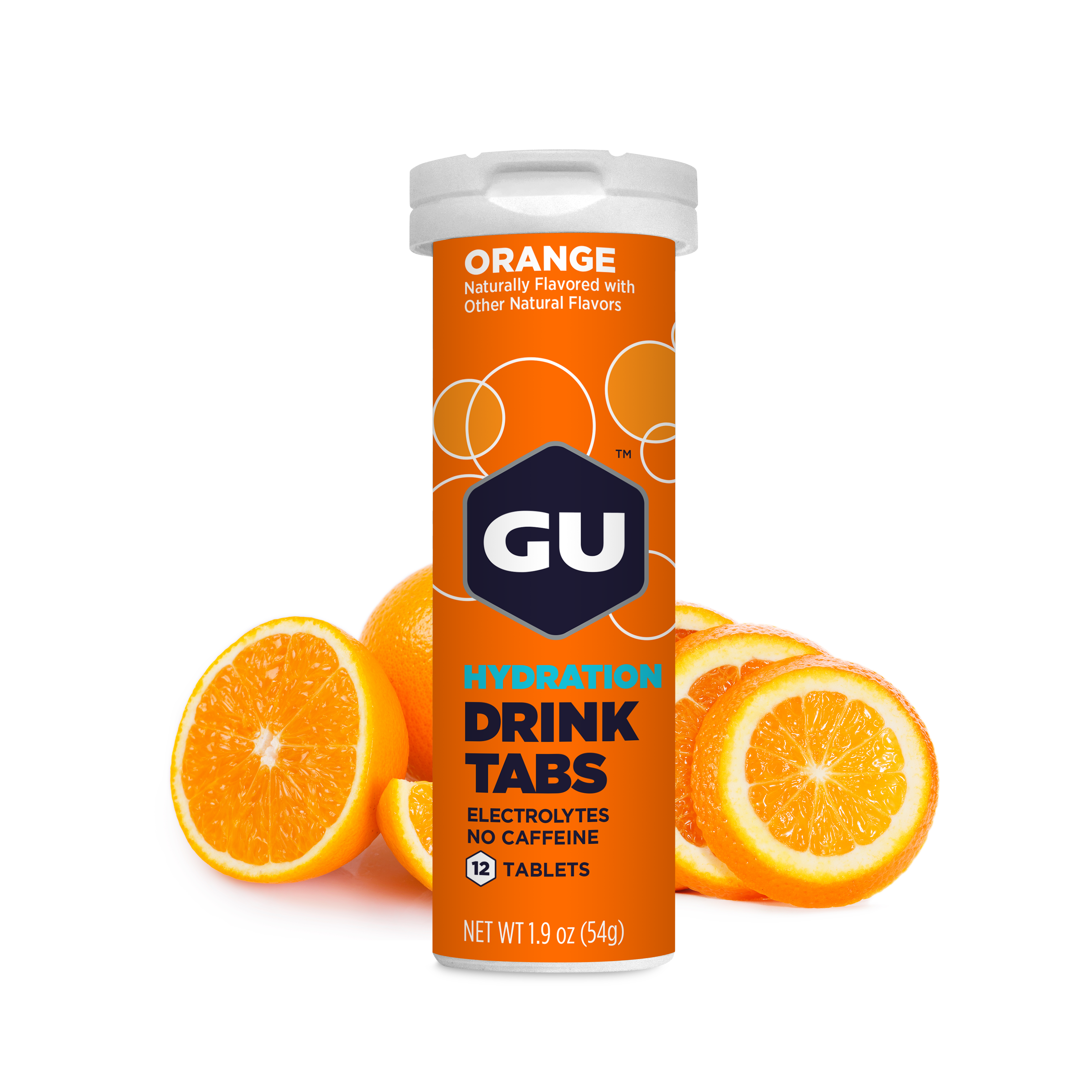 GU Hydration Tabs, Brew Tablets 12 Stück, Orange