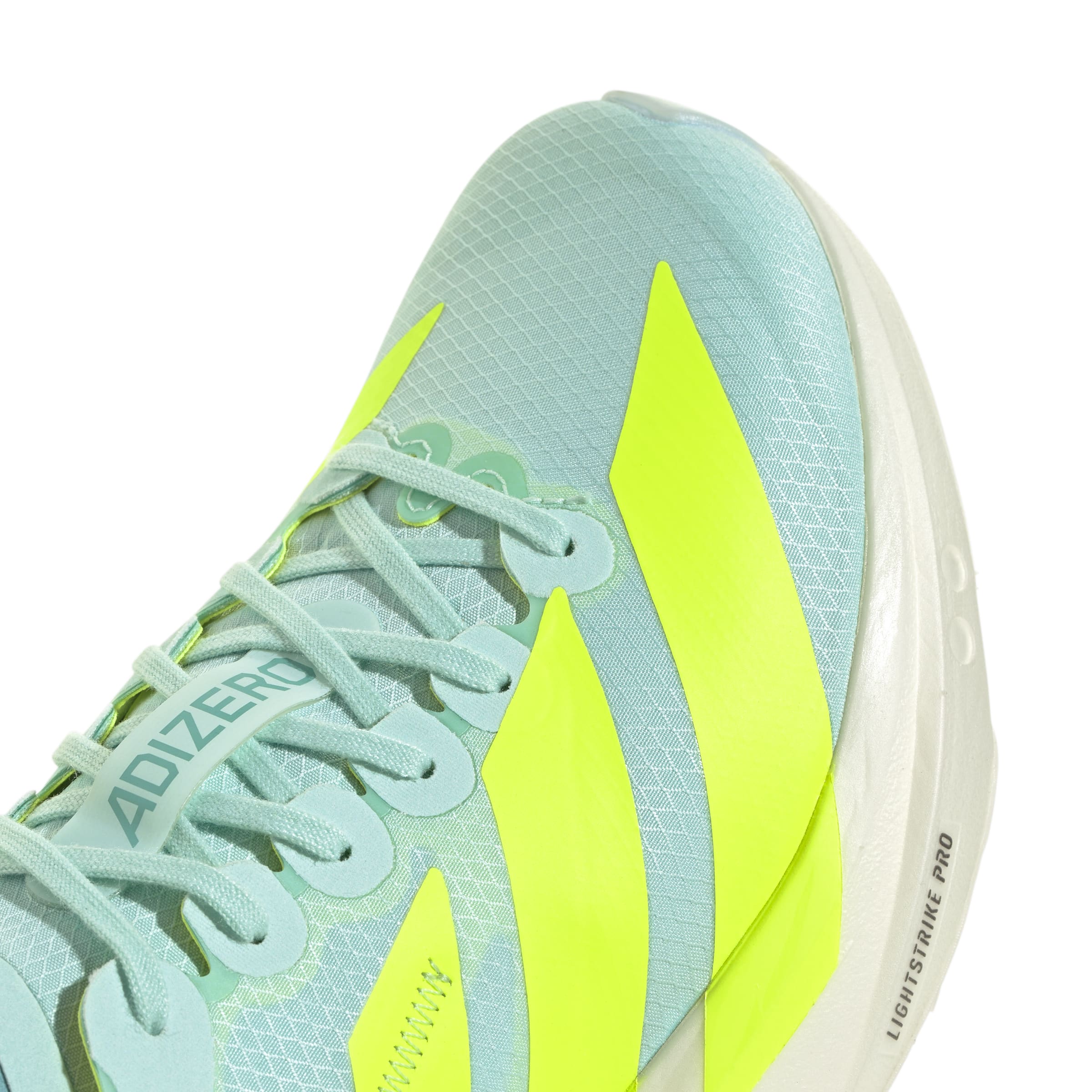 Detailansicht Zehenbereich rechter  Schuh