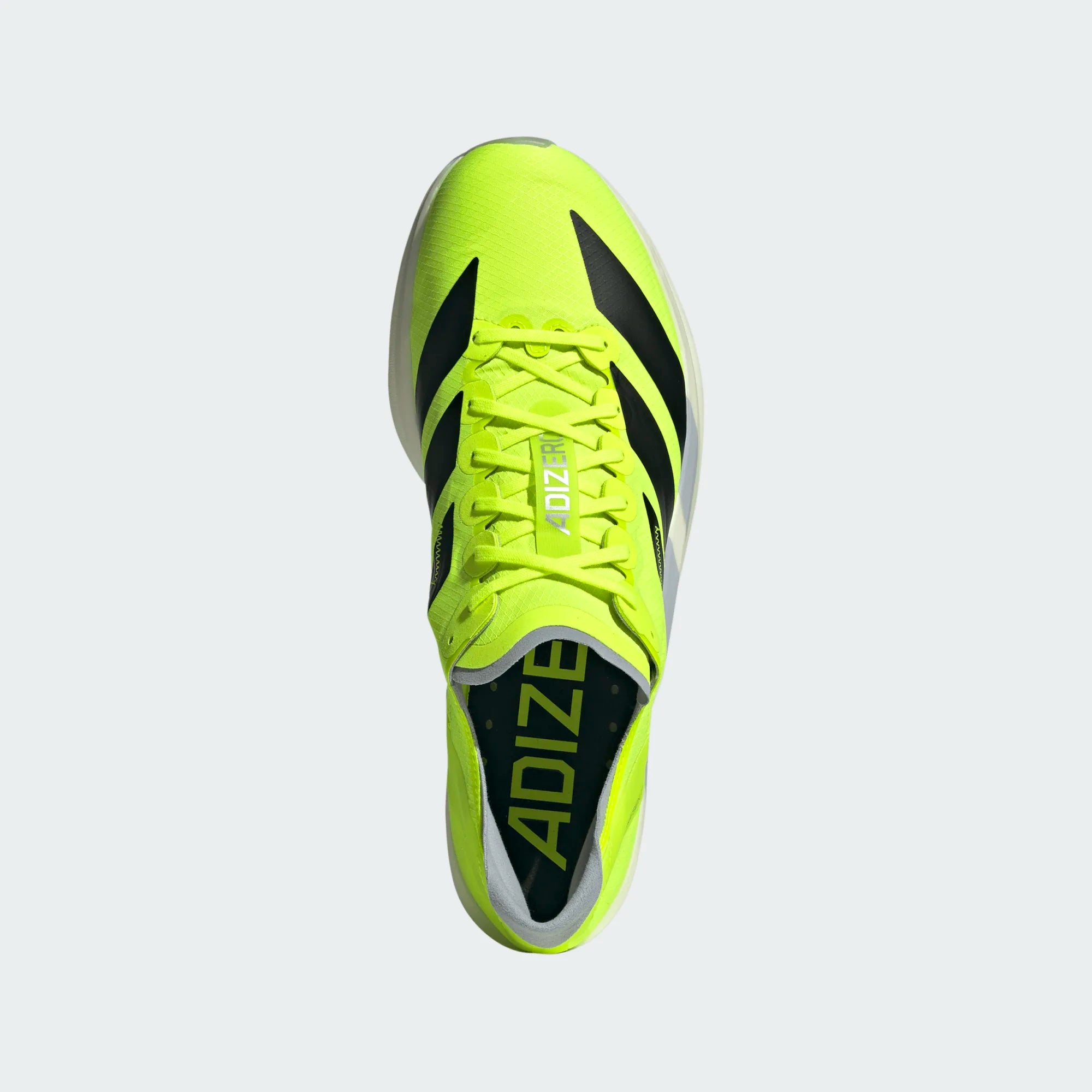 Adidas ADIZERO TAKUMI SEN 11, Laufschuh, Herren, Lucid Lemon/Core Black/Halo Silver