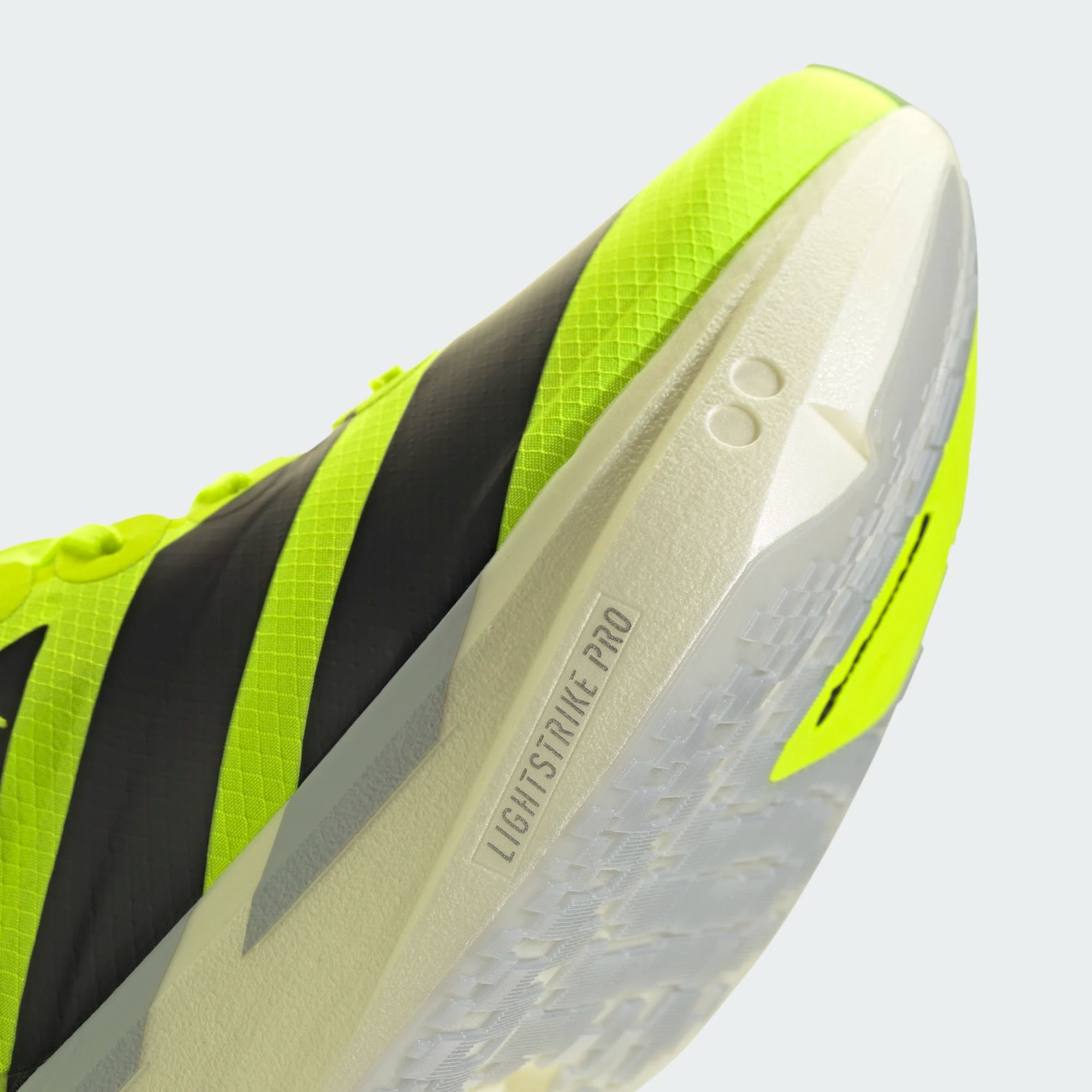 Adidas ADIZERO TAKUMI SEN 11, Laufschuh, Herren, Lucid Lemon/Core Black/Halo Silver