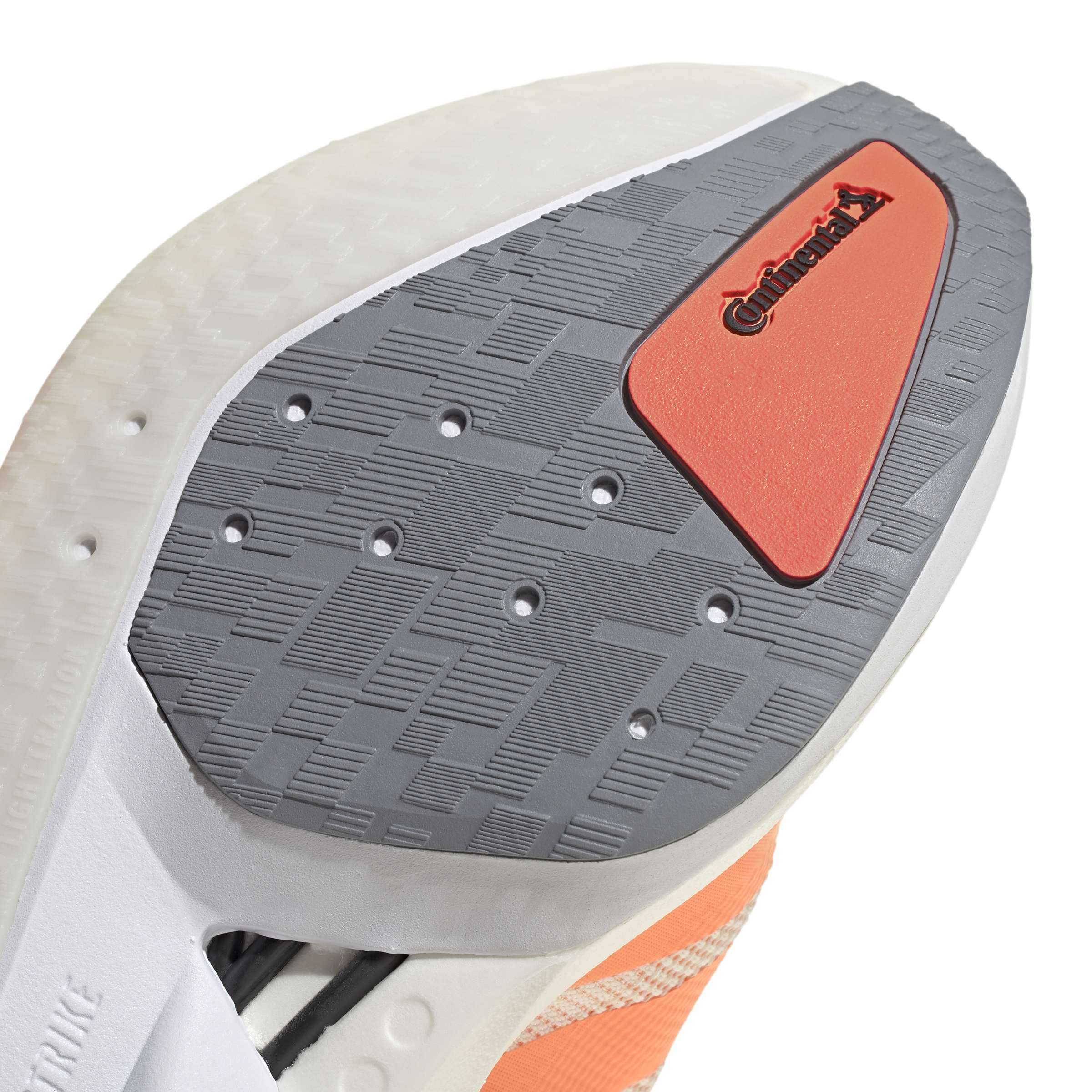 Detailansicht Zehnebereich Sohle rechter Schuh