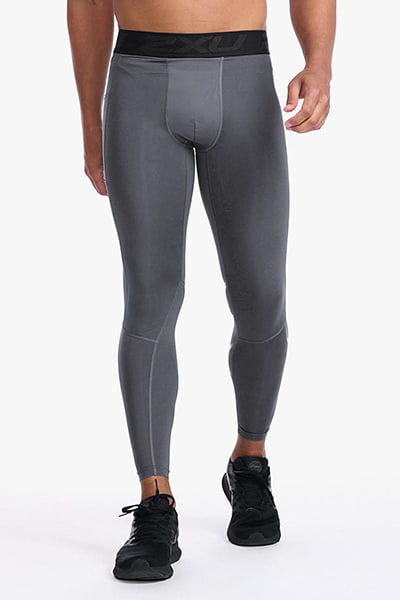 2XU Motion Compression Tights, Herren, Turbulence/Nero