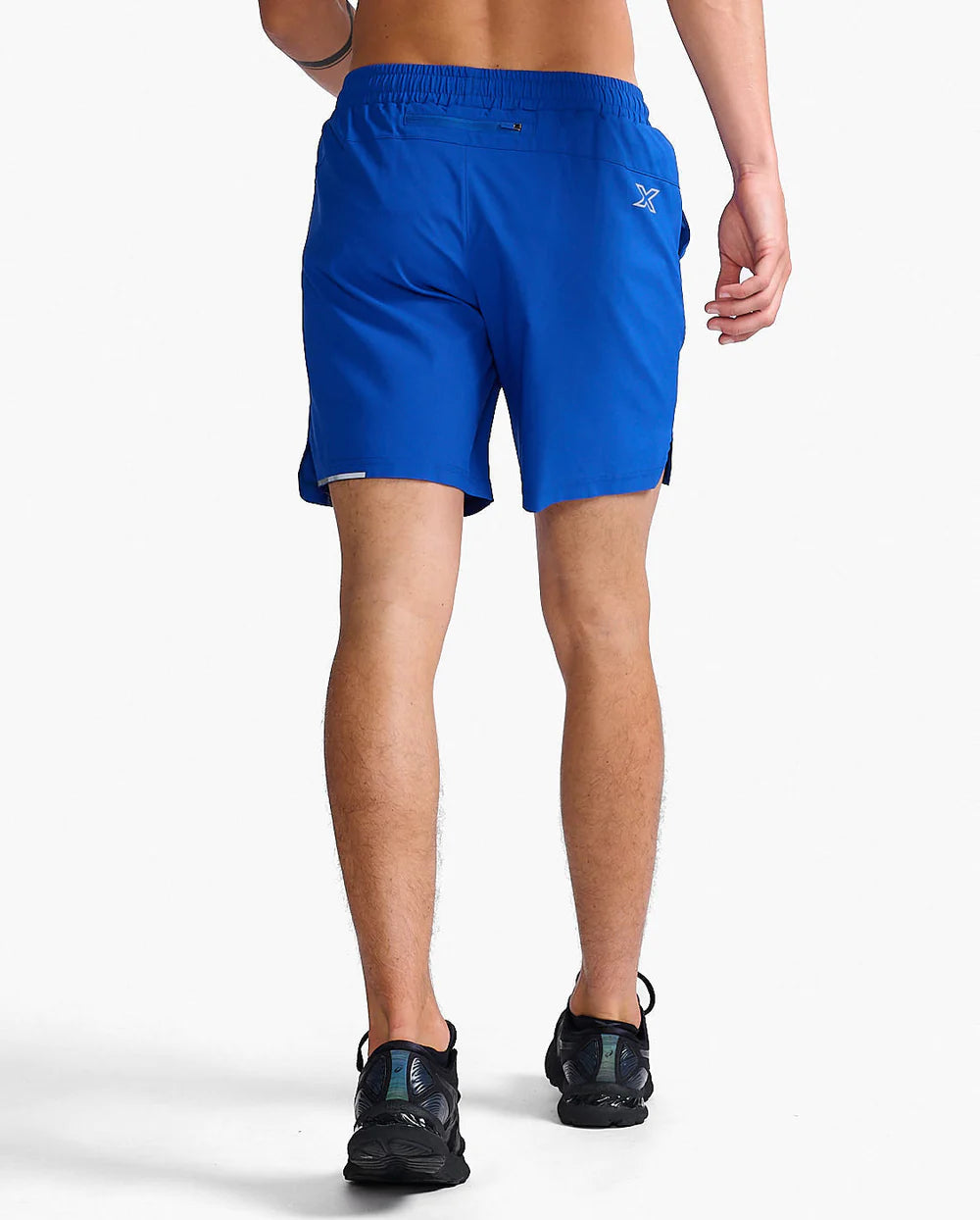 2XU Aero 7 Inch Short, Laufshort, Herren, blau